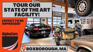 Take a Full Tour of the AlphaCars Boxborough, MA Location! | Expect To Be Impressed