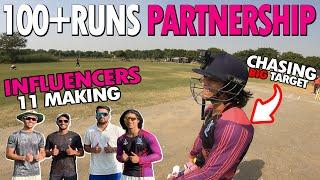 100+ Runs OPENING PARTNERSHIP In 30 Balls with @aryamanpal01  || Chasing Huge Target 