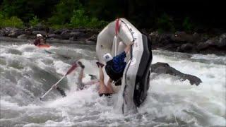 Whitewater Rafting Carnage on Ocoee River w/ Class IV Recirculating Swims