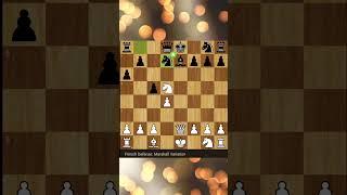 #frenchdefense marshall variation... #chess #chessgames #games #gameplay