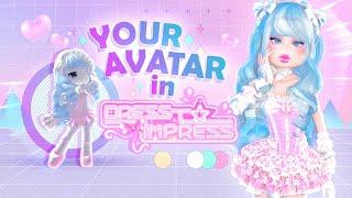 RECREATING YOUR AVATARS In DRESS To IMPRESS ROBLOX!