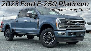 2023 Ford F-250 Platinum 6.7L Review - 4K