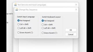 Disable Shift and alt windows 11 (disable language bar windows 11)