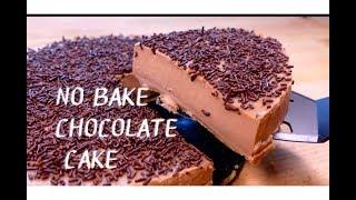 NO BAKE CHOCOLATE CAKE l easy steps l swak sa budget tips