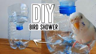 DIY Bird Shower/Bath