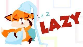 The Lazy Fox | Stories For Children | Cartoon Videos For Babies