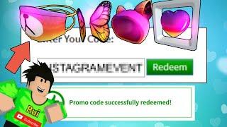 *UPDATED* ALL WORKING INSTAGRAM ROBLOX PROMO CODES! (FEBRUARY 2020)
