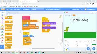 Scratch. Игра "Динозаврик Гугл"