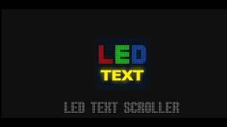 Led TExt Scroller Android for free #shorts