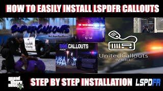 How To Easily Install LSPDFR Plugins/Callouts (Step By Step Installation) #LSPDFR