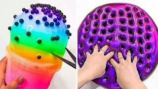 This Slime ASMR Will Leave You Relaxed and Satisfied! Oddly Satisfying Video 3294