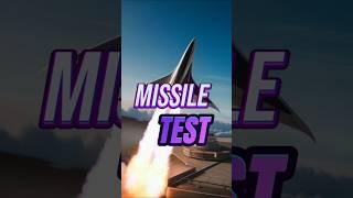 Hypersonic Missile Test #shorts