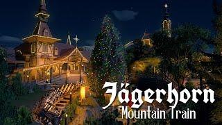 Planet Coaster - Jägerhorn (Part 7) - Queue Scenery & Christmas Lights