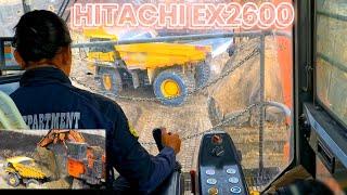 Epic Action Footage Of Hitachi Ex2600 Excavator With Action Camera