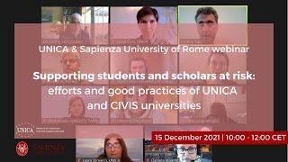 Supporting students and scholars at risk: efforts and good practices of UNICA and CIVIS universities