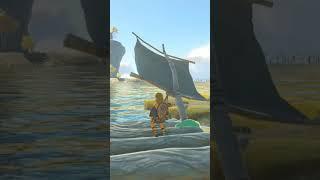 JANKY AF RAFT - Zelda Tears of the Kingdom #Zelda #Tearsofthekingdom #link #gaming