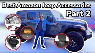 Best Amazon Jeep Wrangler Accessories Part 2!!!