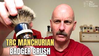 The Razor Company Manchurian Silvertip Badger Shaving Brush