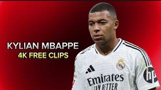 Kylian Mbappe • 4K Free Clips For Edits • Skills And Goals • No Watermark