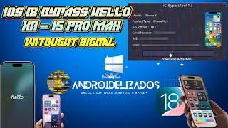 iC BypassTool -iOS 18.0.1 BYPASS HELLO WITOUGHT SIGNAL IPHONE XR - 15 PROMAX-WINDOWS SERVER REGISTER