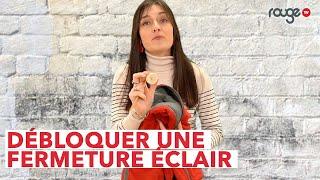 Débloquer une fermeture éclair - Les Astuces de Camille