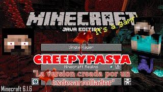 CREEPYPASTA de Minecraft "La version creada por un exdesarrollador"