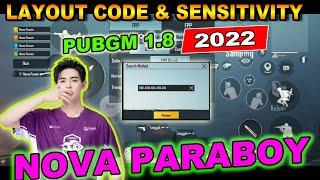 New! NOVA PARABOY Sensitivity & Control Code 2022 - PUBG Mobile 1.8 (Global)