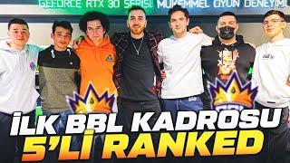 BBL'İN İLK KADROSU BİR ARAYA GELİRSE NE OLUR? | BBL aimDLL w/Russz, Legoo, Kero, Padi