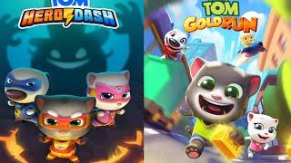 Talking Tom yold Run - Talking Tom Hero Dash - Full walkthrough - Gameplay Android