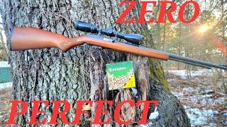 how far to sight in a squirrel rifle?  marlin model 60