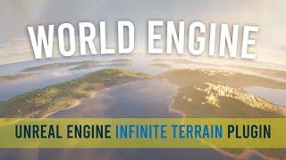 Unreal Engine 5 - World Engine - Runtime Infinite Terrain Generation Plugin