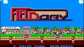 Shortplay Casual - Field Day (Taito) Arcade HD 60fps - 1984