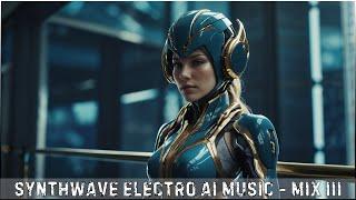 SYNTHWAVE ELECTRO AI MUSIC - MIX III │#KARPALMAN #AIMUSIC