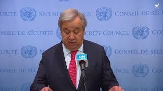 U.N. secretary-general condemns Russian withdrawal from Black Sea grain agreement