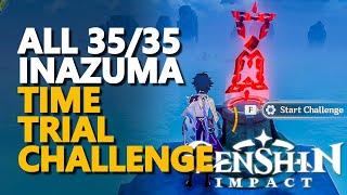 All Inazuma Time Trial Challenge Genshin Impact