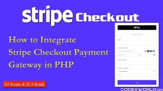 Stripe Checkout Integration in PHP