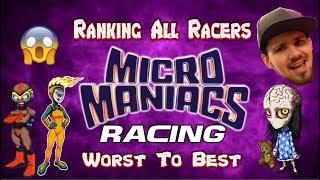 Ranking Every Racer In Micro Maniacs From Worst To Best