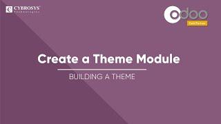 How to create a theme module in Odoo 14?