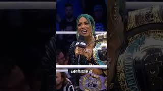 TBS Champion CEO #MercedesMoné says that #BrittBaker is obsessed with her! #AEWDynamite