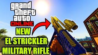 GTA Online Agent of Sabotage - El Strickler Military Rifle Gameplay