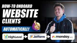 The EASIEST Way To Onboard Website Clients (Less than 2 mins)