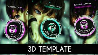 How to make 3D aveeplayer template | Ishakkt tech Template