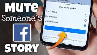 How to Mute Someone's Story on Facebook