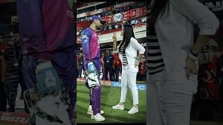 Preity Zinta ️ meet MS Dhoni  #shorts #youtubeshorts #msdhoni #ipl #cricket #preityzinta #trending