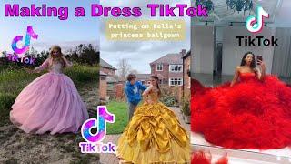 Making a Dress TikTok | Shay Compilation #makingadress #tiktok #Dress #fashion