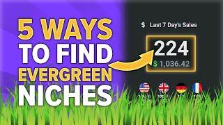 How to find Evergreen Niches that SELL! Amazon Merch & Print on Demand Research