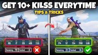 HOW TO GET 10+ KILLS EVERYTIME IN BGMIPUBG MOBILE TIPS& TRICKS TO BE A PRO PLAYERMEW2