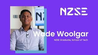 NZSE Student Success: Wade Woolgar, NZSE School of Tech