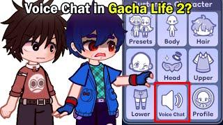 If Luni Added Voice Chat in Gacha Life 2: 