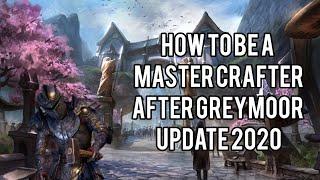 How to become a master crafter in ESO 2020!!